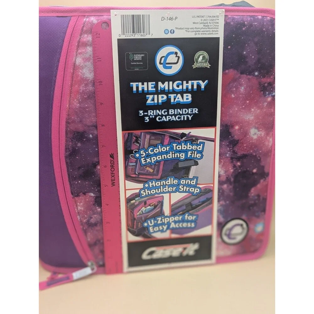 Case-it Mighty Zip Tab 3